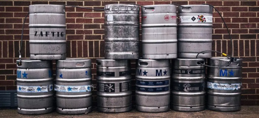 Types of keg beer