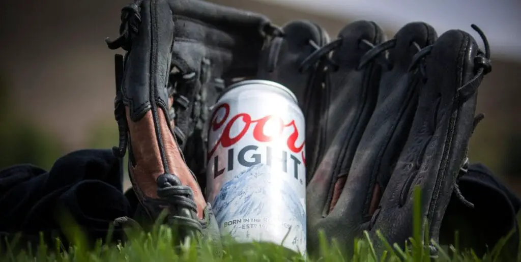 Storing beer in a can