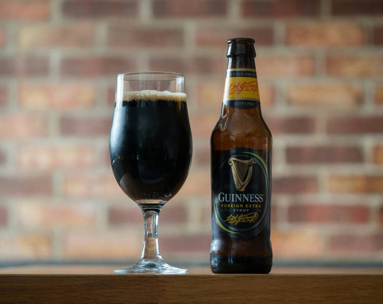 Guinness beer bottle